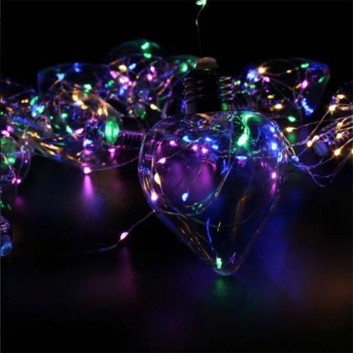 Xmas гирлянда CURTAIN 150 led color 10 DOMES 8см 3х1,5м (7251)