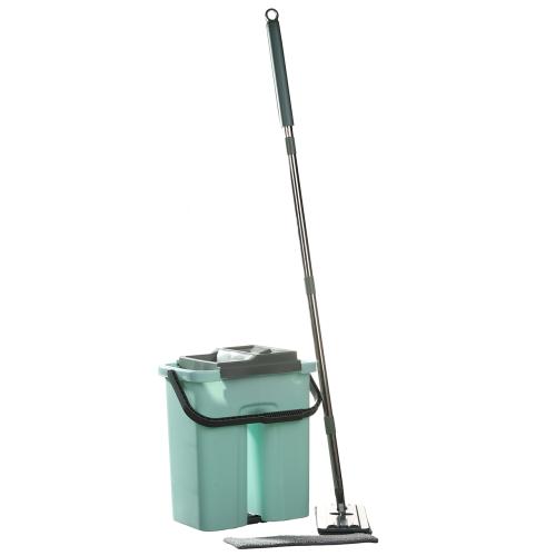 Швабра с ведром Flat Mop автоматический отжим 302 SC