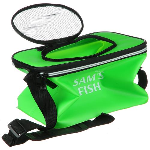 Сумка для рыбы Sams Fish ЭВА с отверстием для живца 30 х 20 х 20 см (23840)