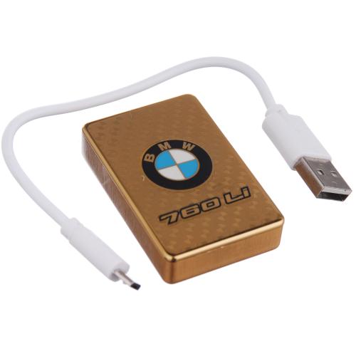 Электроимпульсная зажигалка BMW (USB) Маленькая