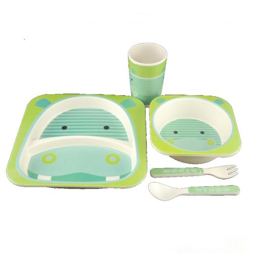 Набор детской посуды A-PLUS ECCO 5 предметов (BF-05) Бамбук