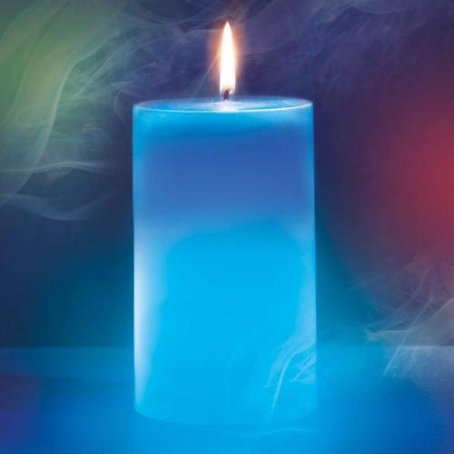Восковая свеча с подсветкой Candled Magic 7 color