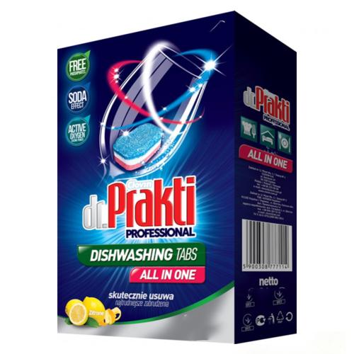 Таблетки для автоматических посудомоечных машин DR. PRAKTI 35 шт