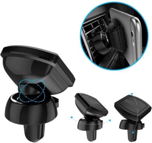 Автодержатель для телефона в решетку Magnetic H-CT111