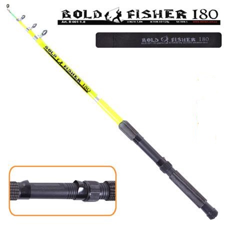 Спиннинг Bold fisher 1.8м, 60-120г, 5к (R-001-1.8)