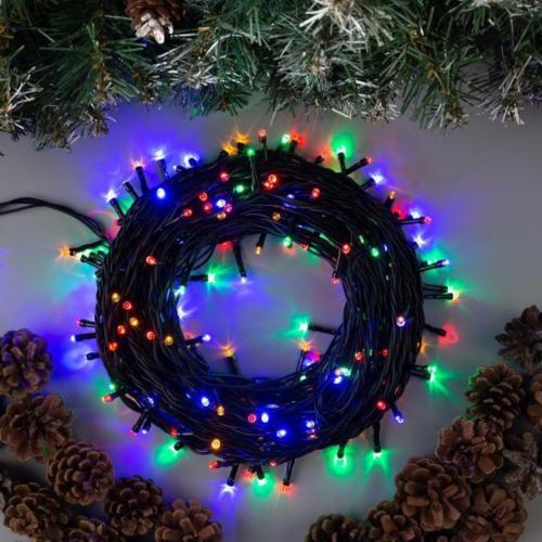 Гирлянда новогодняя Xmas 100 LED 9 м (RD7127) Мультицветная