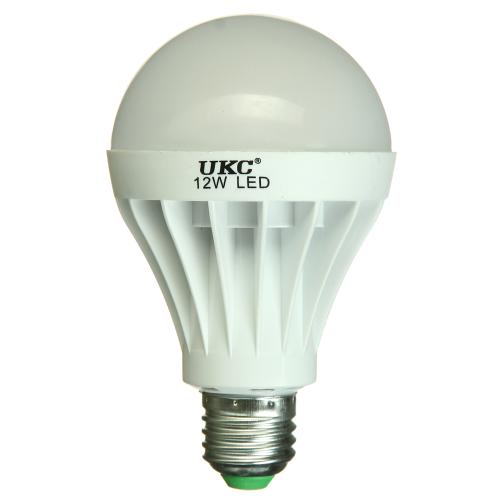 Лампочка светодиодная UKC Led Lamp E27 12W Круглая