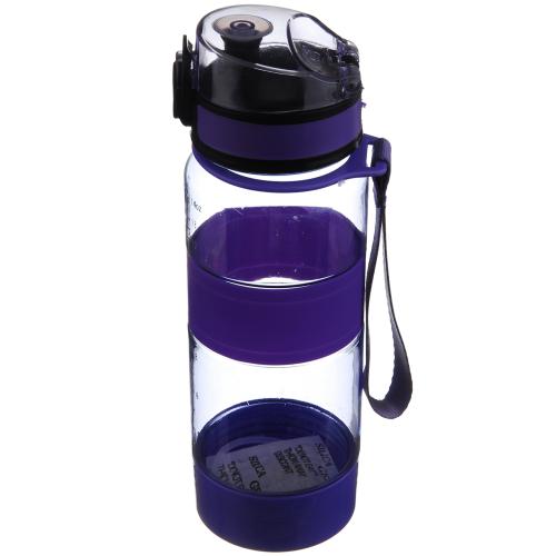 Спортивная бутылка 450 мл (PB-450) Фиолетовая