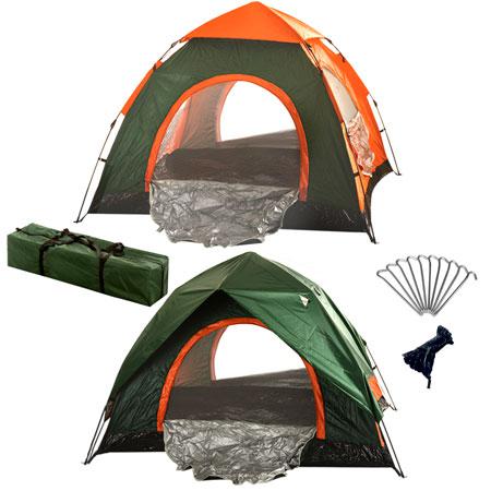 Палатка туристическая двойная 2*2*1.35м (01228)