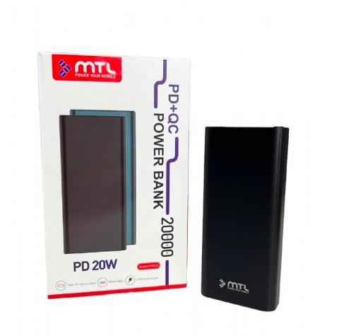 Мобильная зарядка Power Bank MTL MT-4220 20000 mAh