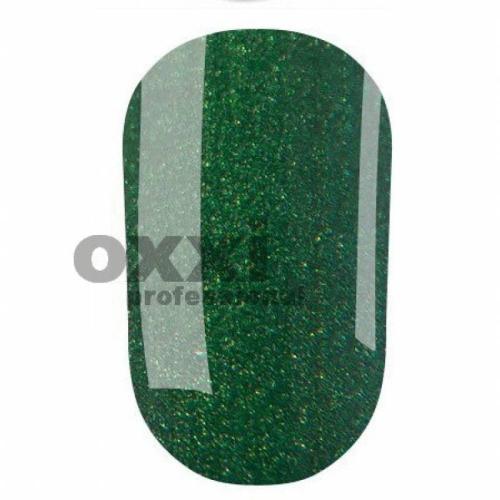 Гель лак Oxxi Professional 8 мл №210 Темный зеленый с перламутром