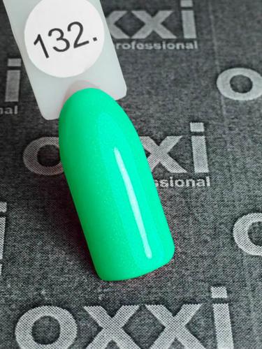 Гель лак Oxxi Professional 8 мл №132 Мятный с микроблеском