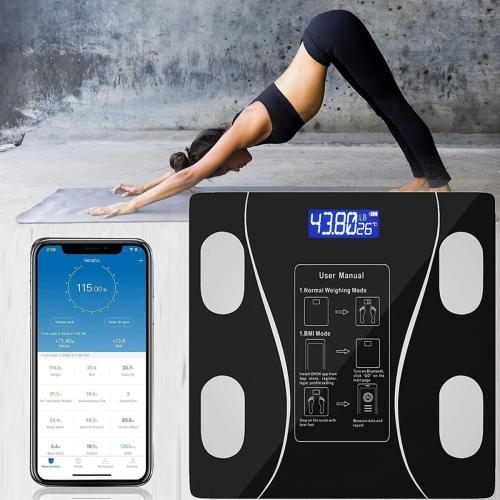 Напольные умные фитнес весы Scale one с Bluetooth до 180 кг