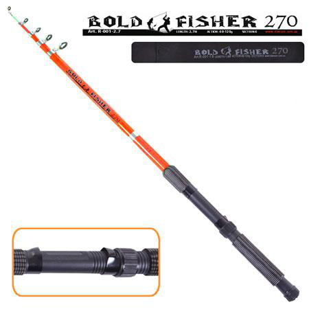 Спиннинг телескоп Bold fisher 2.7м, 60-120г, 6к (R-001-2.7)