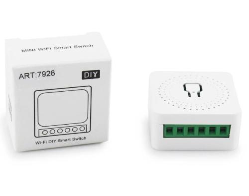 Умное релле Smart Home wi-fi 16A (7926)