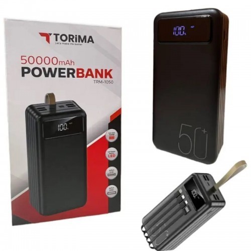 Мобильная зарядка Power Bank TORIMA TRM-1050 50000 mAh