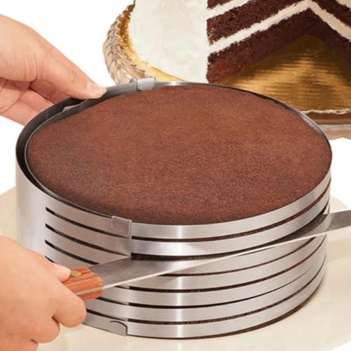 Форма раздвижная для нарезки бисквита Cake Slicing Tool (R89558-20) Круглая