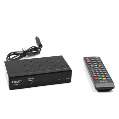 Цифровой тюнер DVB-T2 UKC 0968 с поддержкой wi-fi адаптера