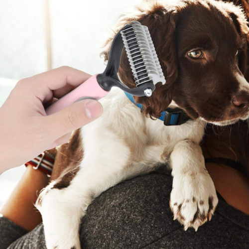 Щетка для вычесывания котов и собак Pet Grooming Tool