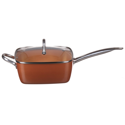 Сковорода-фритюрница Copper Cook Deep Square Pan 24 см (1499G)