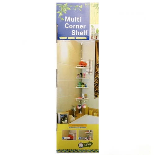 Полка угловая для ванной комнаты Multi Corner Shelf 