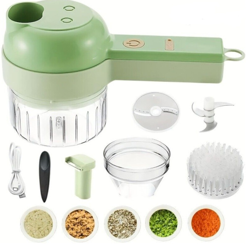 Измельчитель ручной электрический Food Chopper Catling 4 в 1 