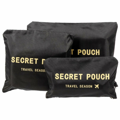 Набор дорожных сумок-органайзеров Secret Pouch 6 шт (R82637-BK)