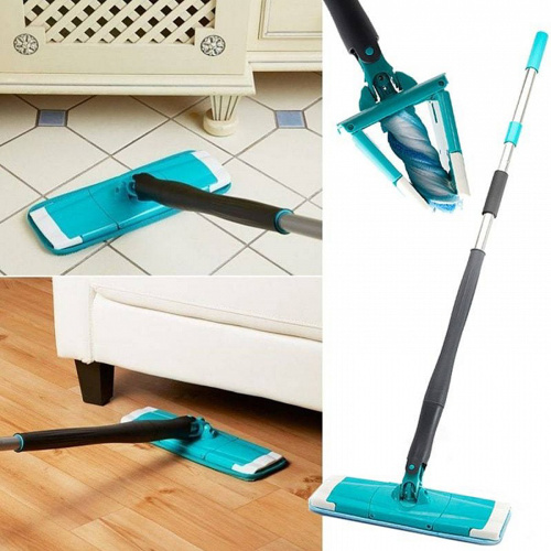 Универсальная швабра Titan Twist Mop вращается на 360 градусов с отжимом