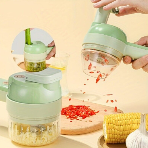 Измельчитель ручной электрический Food Chopper Catling 4 в 1 