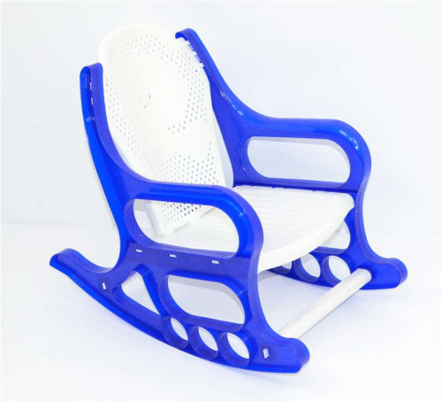 Кресло-качалка детское K-PLAST (48901) Синие 