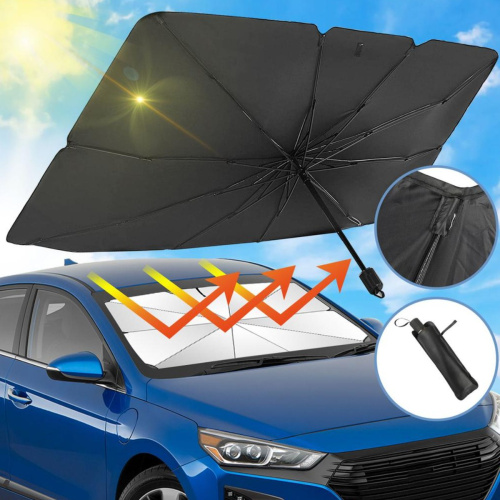 Зонт солнцезащитный для лобового стекла автомобиля Car Umbrella