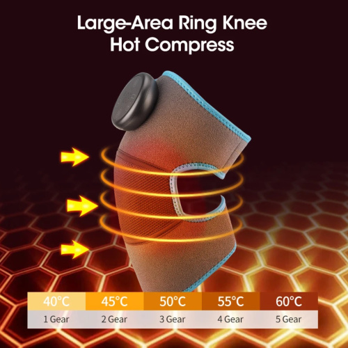 Массажер для колена HailiCare с 5 режимами нагрева (ZK-2068)