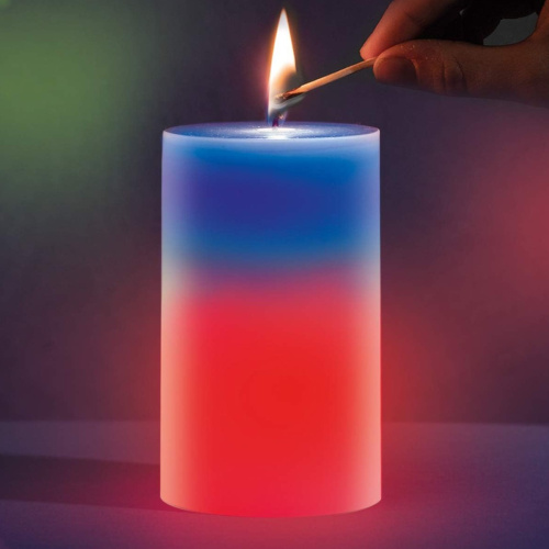 Светодиодная свеча с эфектом огня Candled Magic 7 color