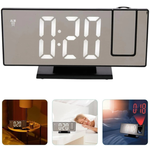 Часы настольные Led Mirror Clock с проекцией