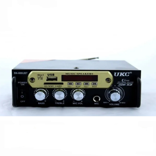 Усилитель звука UKC (AMP 666 BT)
