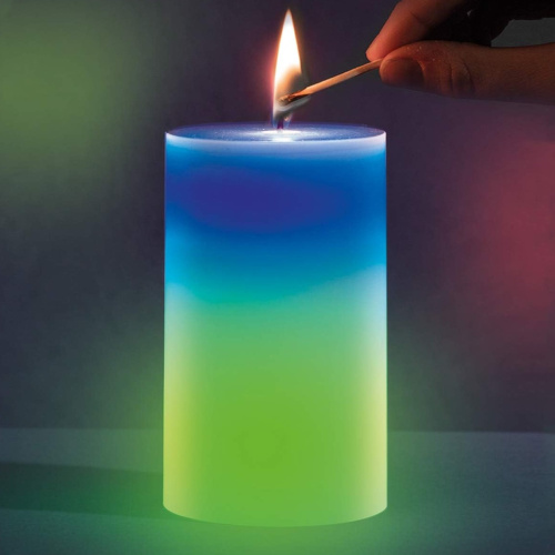 Светодиодная свеча с эфектом огня Candled Magic 7 color