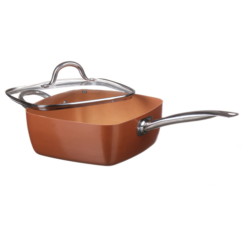 Сковорода-фритюрница Copper Cook Deep Square Pan 24 см (1499G)